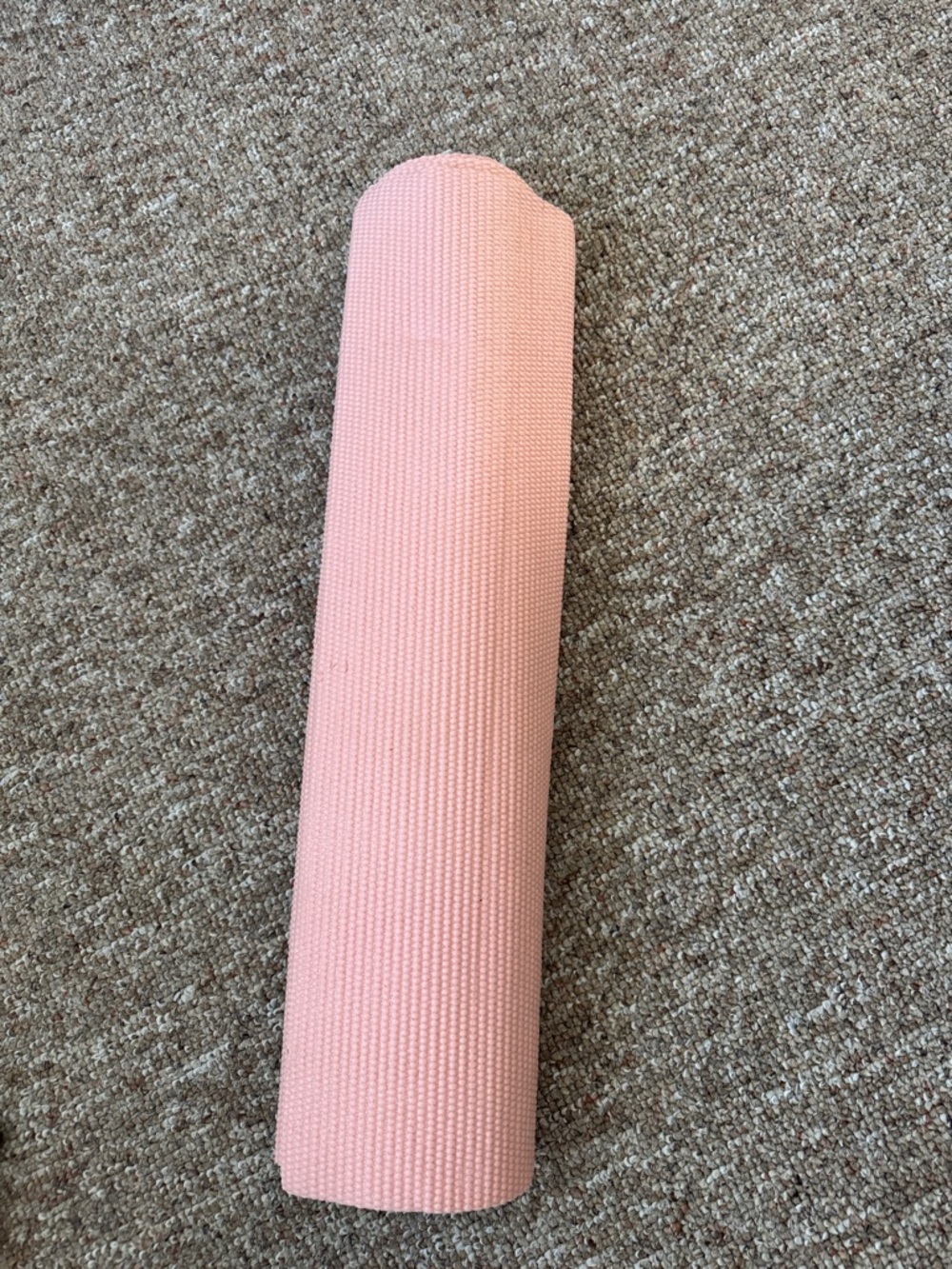 Pink Yoga Mat - Textured Non-Slip Roll